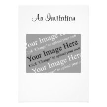 Custom Image and Text Invitation Template