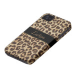 Custom iPhone 4/4S Leopard Print Case iPhone 4 Covers