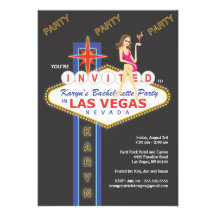 Custom_Karyn |  Girls Night Out Bachelorette Invitations