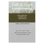 Custom Landscaping Lawn Care & Mowing flyers