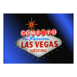 Custom Las Vegas Wedding Invitations