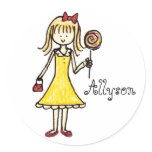 Custom Lollipop stickers