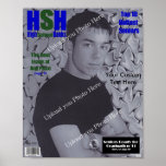 Custom Magazine Cover, High School Graduation Print
