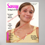 Custom Magazine Cover, Sassy Teen Posters