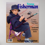 Custom Magazine Cover, Young Fisherman posters