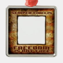 Custom Marine Ornament