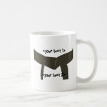 Custom Martial Arts Brown Belt Coffee Mug