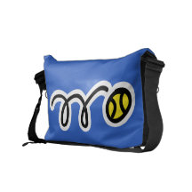 Custom messenger bag for tennis players
