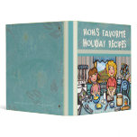 Custom Mom's Recipe Binder Scrapbook