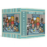 Custom Mom's Recipe Binder Scrapbook (Med.)