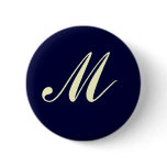 Custom Monogram Button