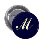 Custom Monogram Button