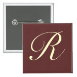 Custom Monogram Button - Customized
