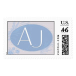 Custom Monogram Wedding Postage