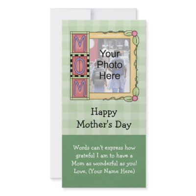Custom Mother's Day Photo Cards by cutencomfy