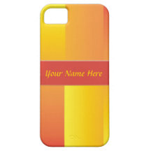 Custom Name Abstract iPhone 5 Case