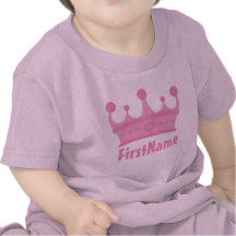 Custom Name Crown Tshirt