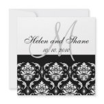 Custom Order for Helen Damask Wedding invitation