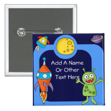 Custom Outer Space Button
