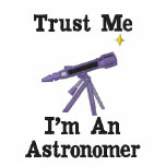Custom Personalized Astronomer Telescope Tees embroidered shirts