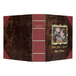Custom Personalized Photo Album, Vintage Leather binders