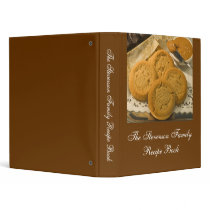 Custom Personalized Recipe Book 3 Ring Binders