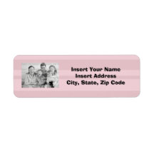Custom Photo Avery Address Label
