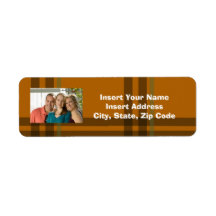Custom Photo Avery Address Label