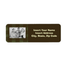 Custom Photo Avery Address Label