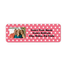Custom Photo Avery Address Label
