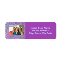 Custom Photo Avery Address Label
