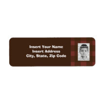 Custom Photo Avery Address Label