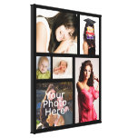 Custom Photo Collage Wrapped Canvas Print canvas prints