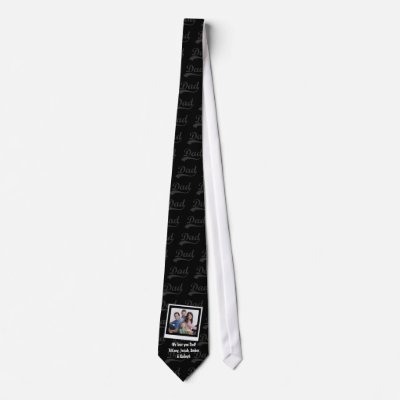 Custom Photo Father's Day Ties by cutencomfy