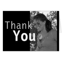 Custom Photo Graduation Thank You Card