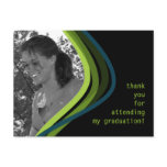 Custom Photo Graduation Thank You Card Postcard