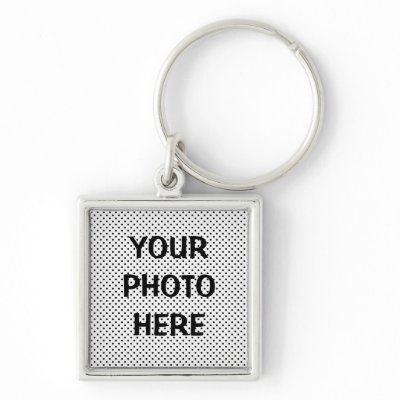 CUSTOM PHOTO KEY CHAIN TEMPLATE (SQUARE) by Regella