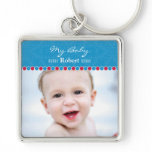 Custom Photo Large Premium Keychain