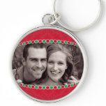 Custom Photo Large Premium Keychain