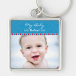 Custom Photo Large Premium Keychain