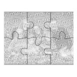 Custom Photo "Mock" Puzzle Post Card - 6 pieces
