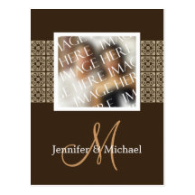 Custom Photo Template Wedding Card Postcards