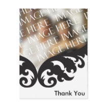 Custom Photo Thank You Card After ... - Customized Postcards