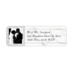 Custom  Photo Wedding Return Address Labels