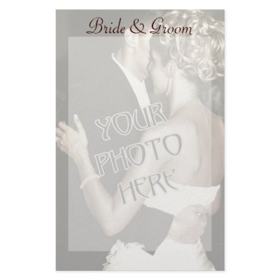 Custom  Photo Wedding  Stationery by jamiecreates1