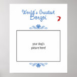 Custom Photo! Worlds Greatest Borzoi Print
