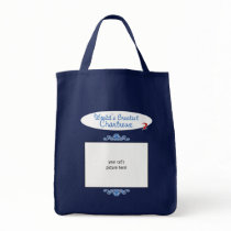 Custom Photo! Worlds Greatest Chartreux Canvas Bags
