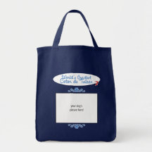 Custom Photo! Worlds Greatest Coton de Tulear Tote Bag