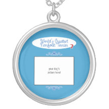 Custom Photo! Worlds Greatest Norfolk Terrier Necklaces