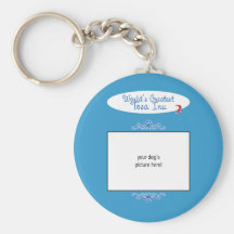Custom Photo! Worlds Greatest Tosa Inu Keychains